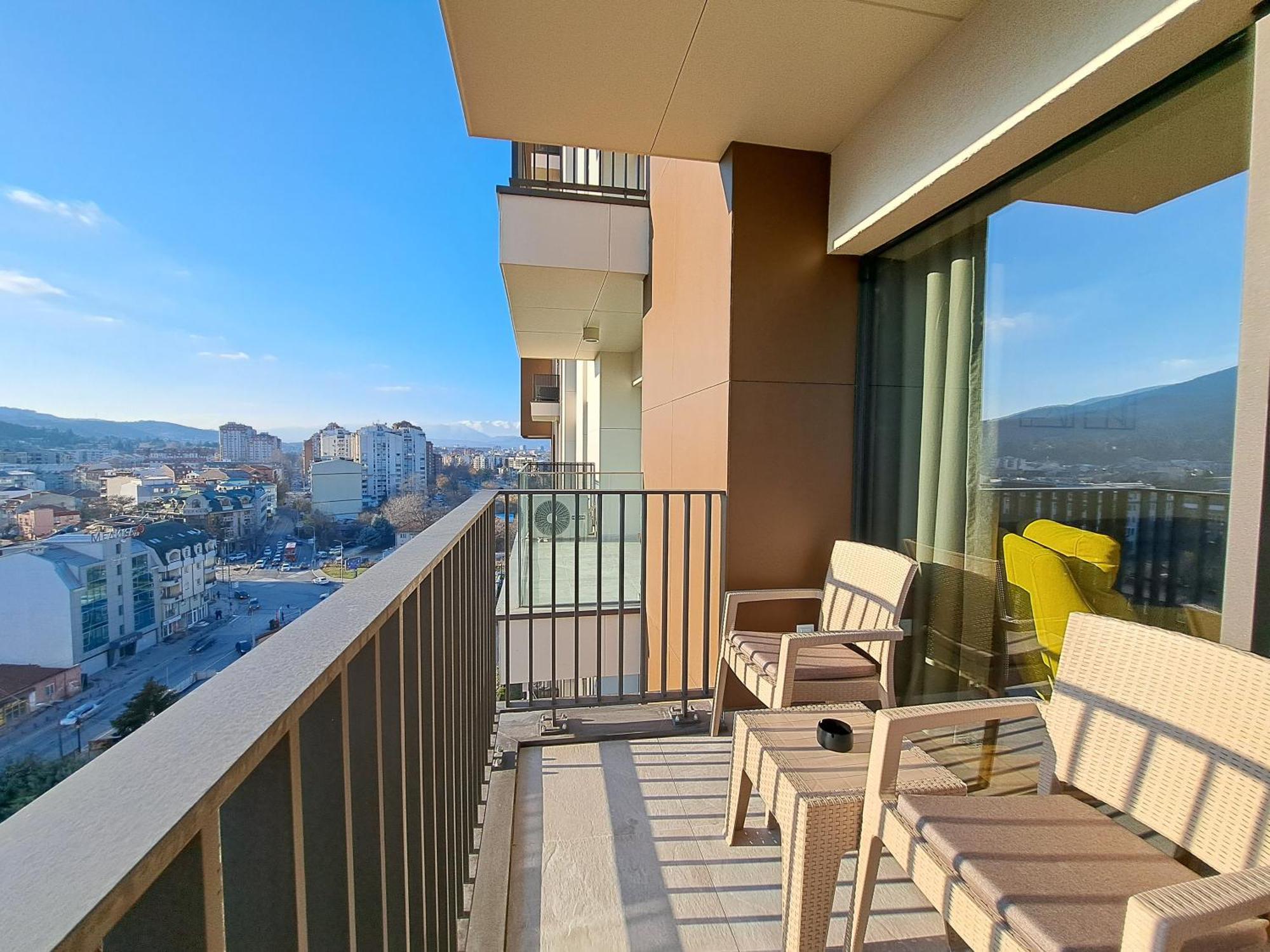 Divine 69 Luxury Apartment, Skopje City - Center, Diamond Residences, Free Parking Bagian luar foto