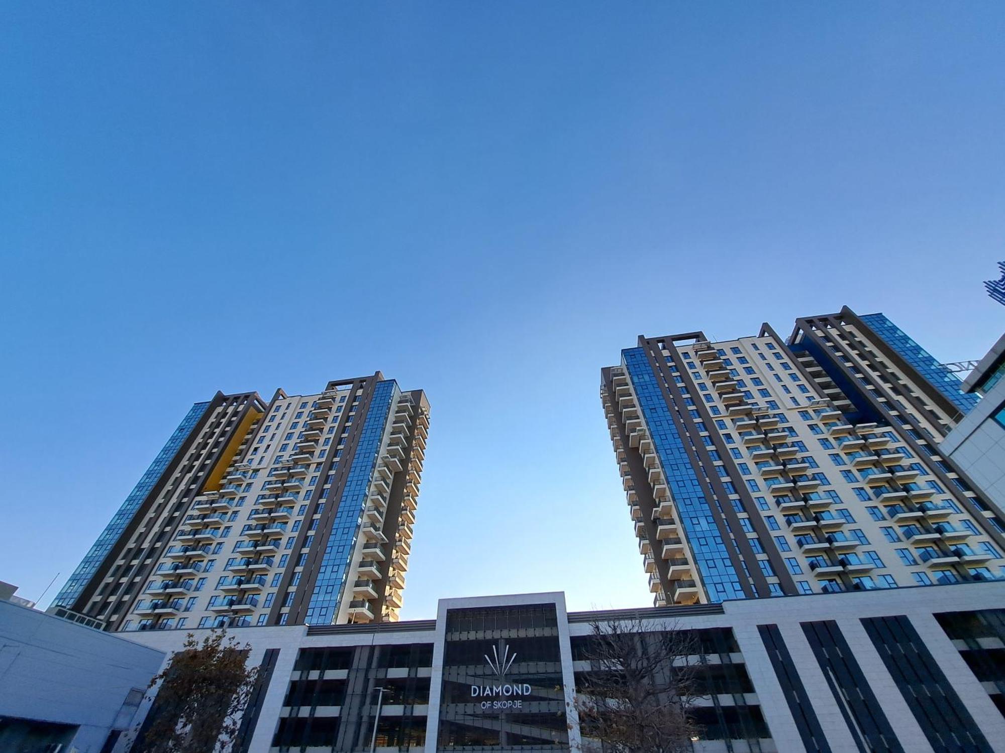 Divine 69 Luxury Apartment, Skopje City - Center, Diamond Residences, Free Parking Bagian luar foto